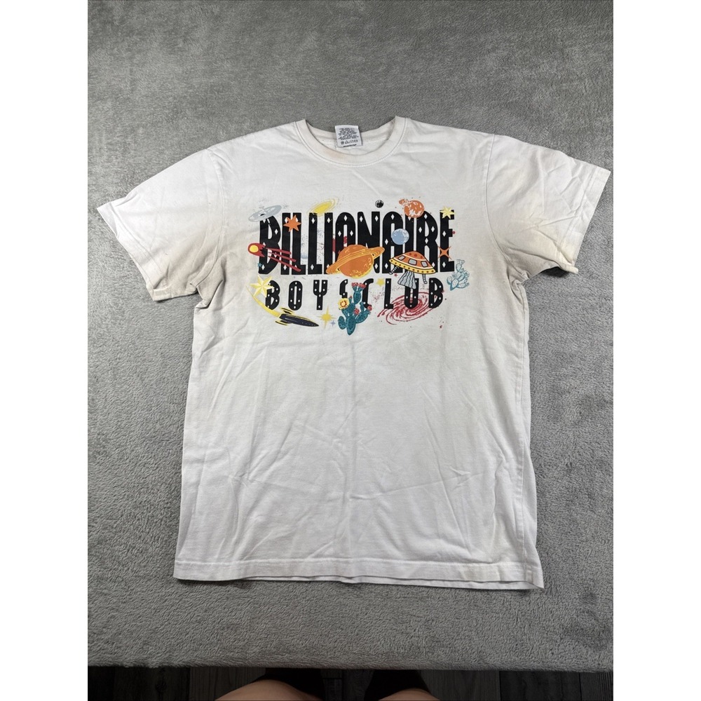 Billionaire Boys Club 'BB Universe' Short Sleeve Graphic T-Shirt White Size M